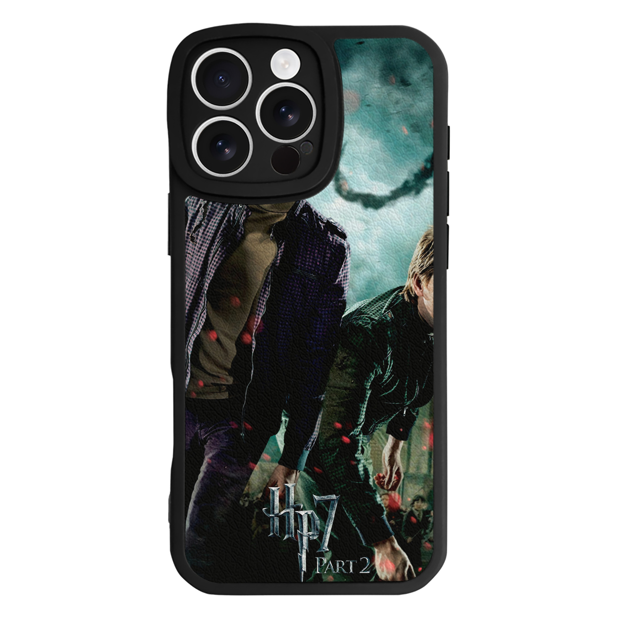 （画像用） Harry Potter ハリー・ポッターシリーズ 【iPhone 16シリーズ対応】シリコンスマホケース（レザー調） 材質：シリコン